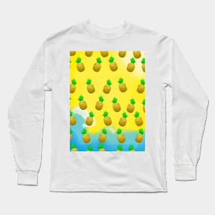 Pineapple Waves Long Sleeve T-Shirt